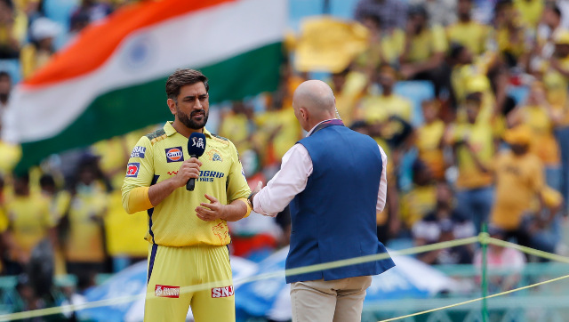 Watch: MS Dhoni comes up with cheeky response after Danny Morrison hints at IPL farewell during LSG-CSK clash Watch: MS Dhoni comes up with cheeky response after Danny Morrison hints at IPL farewell during LSG-CSK clash