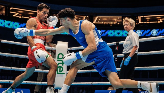 Men's World Boxing Championships: Mohammad Hussamuddin enters pre-quarters after beating China's Lyu Ping Men's World Boxing Championships: Mohammad Hussamuddin enters pre-quarters after beating China's Lyu Ping
