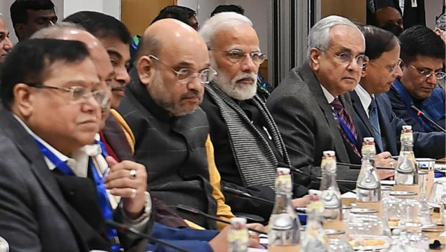 8 chief ministers absent as PM Modi chairs 8th governing council meeting of Niti Aayog 8 chief ministers absent as PM Modi chairs 8th governing council meeting of Niti Aayog
