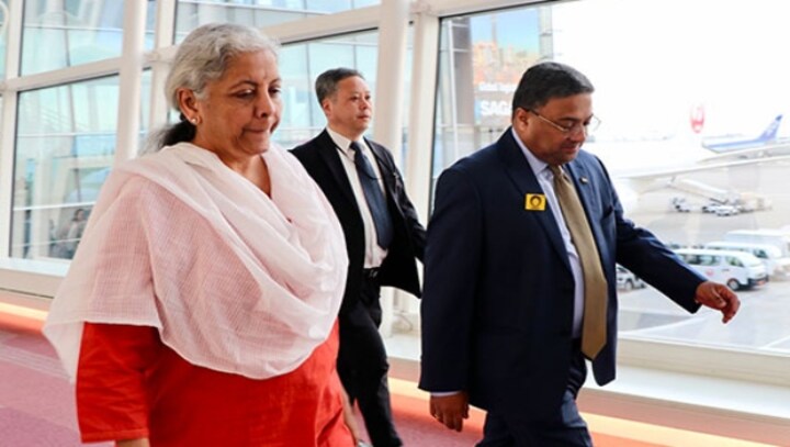 FM Nirmala Sitharaman on two-day visit to Japan for G7 meeting