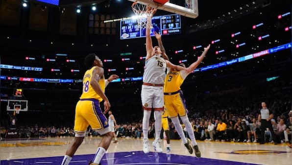 Nikola Jokic leads Nuggets past Lakers 113-111, into their first NBA Finals