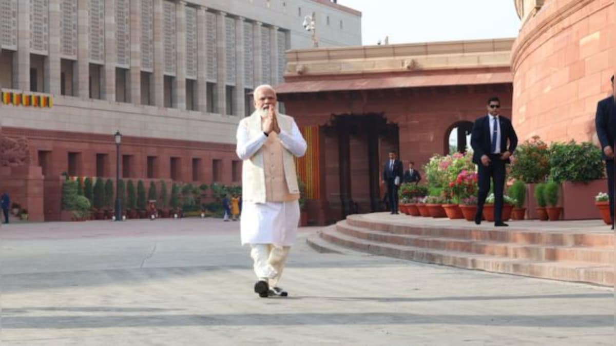 New Parliament building 'temple of democracy', symbol of aspiration of 140 cr Indians: PM Modi