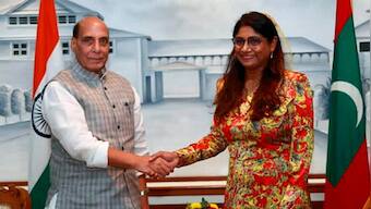 Rajnath Singh’s visit to Maldives was fruitful but Chinese machinations and volatile domestic politics keep ties shaky