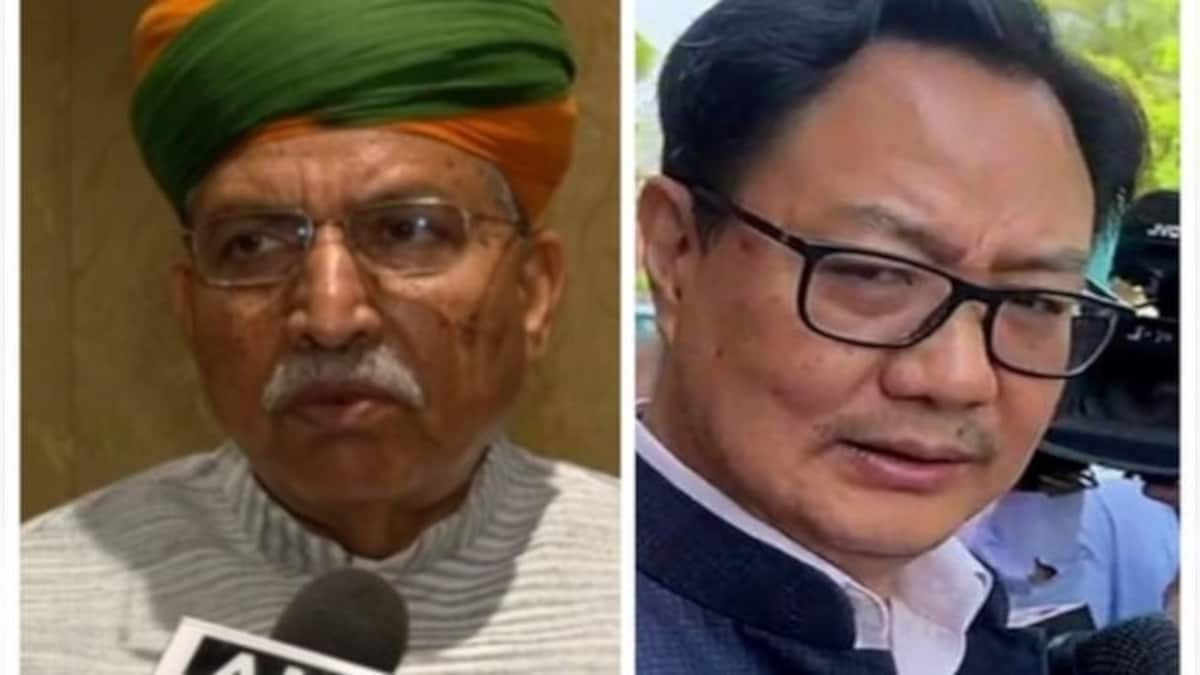 Cabinet rejig: Arjun Ram Meghwal replaces Kiren Rijiju as law minister