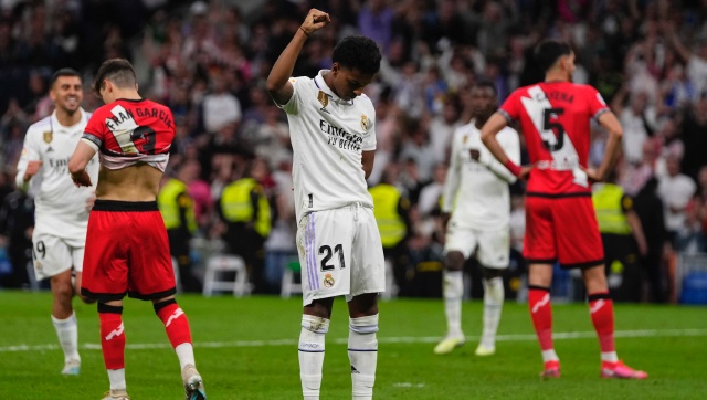 LaLiga: Rodrygo raises fist in Vinicius Jr tribute as Real Madrid beat Rayo Vallecano LaLiga: Rodrygo raises fist in Vinicius Jr tribute as Real Madrid beat Rayo Vallecano
