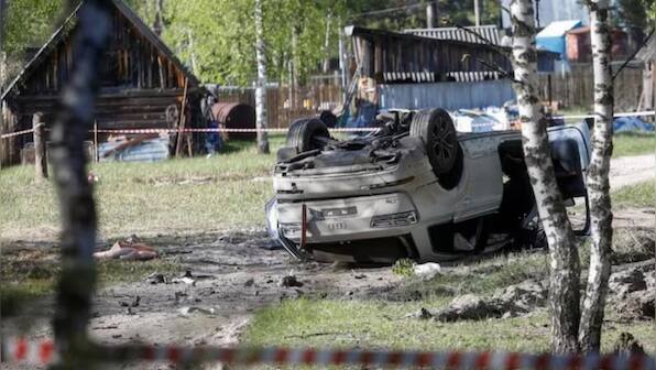 Russia blames Ukraine, US for car bomb attack