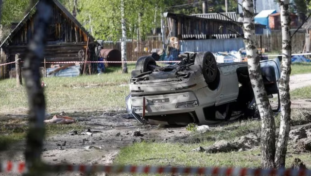 Russia blames Ukraine, US for car bomb attack Russia blames Ukraine, US for car bomb attack