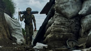 Civilian vehicle destroyed in alleged Ukrainian drone strike in Russia's Belgorod