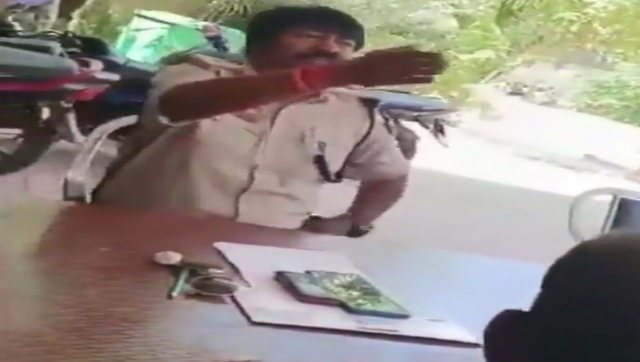 WATCH: 'Will declare you terrorist in a second', Bihar cop threatens teacher WATCH: 'Will declare you terrorist in a second', Bihar cop threatens teacher