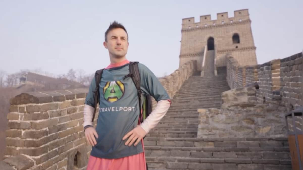 Man from Britain sets world record by visiting every world wonder in just six days