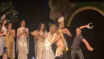 Brazil: Man throws away winner's crown after his wife loses beauty pageant