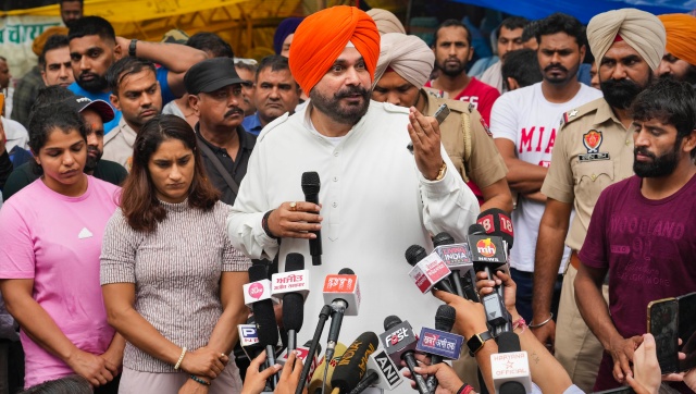 WFI sexual harassment case: Motive is to protect the accused, says Navjot Singh Sidhu with protesting wrestlers WFI sexual harassment case: Motive is to protect the accused, says Navjot Singh Sidhu with protesting wrestlers