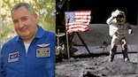 Stoking Conspiracies: Russian space agency boss says that 'no proof' US ever landed on the Moon