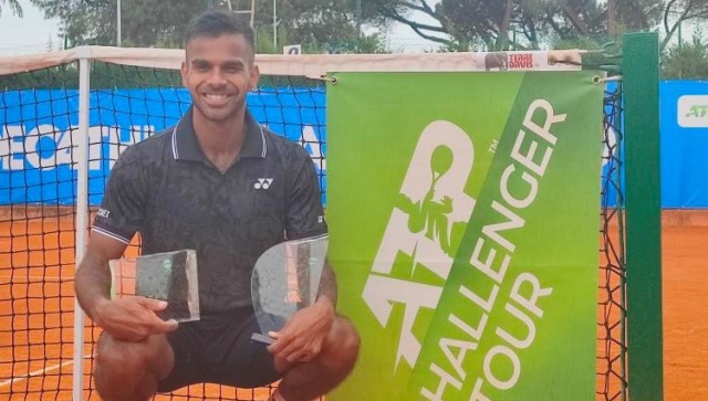 Sumit Nagal wins Rome ATP Challenger title, India's first on European clay Sumit Nagal wins Rome ATP Challenger title, India's first on European clay