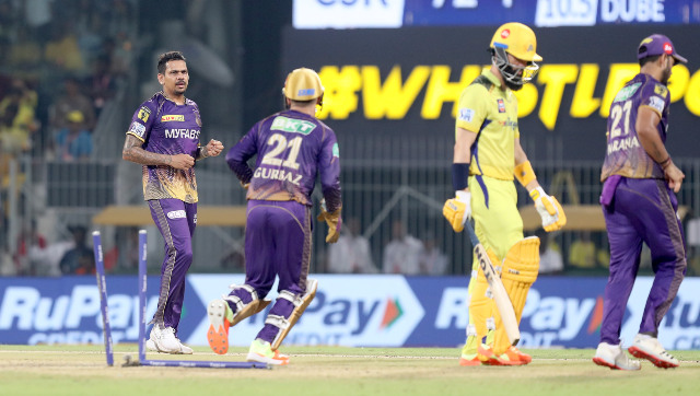 IPL 2023: Narine castles Rayudu, Moeen in one superb over during CSK-KKR clash; see video IPL 2023: Narine castles Rayudu, Moeen in one superb over during CSK-KKR clash; see video