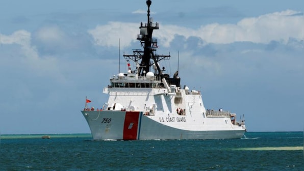 Three feared drowned after US navy contract aircraft crashes in Pacific ocean