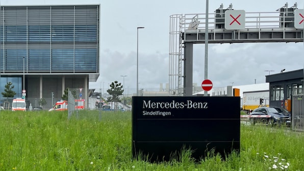Two die as gunman opens fire inside Mercedes factory in Germany