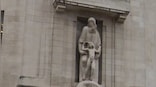 Man climbs scaffolding, damages BBC's controversial statue with a hammer