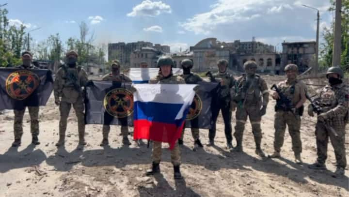 Ukrainians say Wagner group turning war in entertainment after Prigozhin claims complete control of Bakhmut Ukrainians say Wagner group turning war in entertainment after Prigozhin claims complete control of Bakhmut
