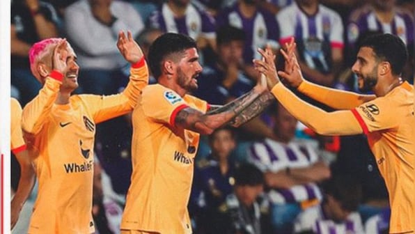 LaLiga: Atletico Madrid put five past Valladolid to close on Real Madrid