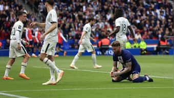 Ligue 1: Achraf Hakimi gets sent off with PSG's lead cut to five points after Lorient defeat