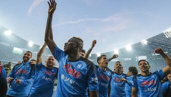 Serie A: Striker Victor Osimhen sinks Fiorentina at Napoli's title party