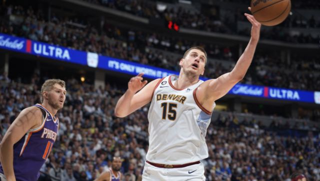 NBA Playoffs: Nikola Jokic has triple-double, Nuggets rout Suns; 76ers take 3-2 lead over Celtics NBA Playoffs: Nikola Jokic has triple-double, Nuggets rout Suns; 76ers take 3-2 lead over Celtics