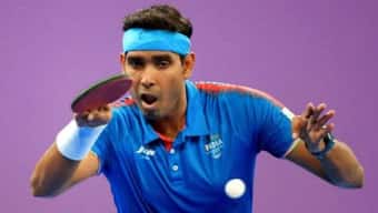 World Table Tennis Championships: Sharath Kamal, Sathiyan, Manika win opening matches