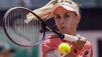 Tennis player Lesia Tsurenko urges Ukrainians to beat Russians 'on any field'