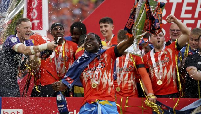 Luton Town complete fairytale rise to Premier League after beating Coventry on penalties Luton Town complete fairytale rise to Premier League after beating Coventry on penalties