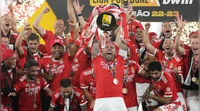 Benfica clinch record-extending 38th Portuguese Primeira Liga title on final day of season