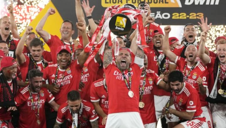 Benfica clinch record-extending 38th Portuguese Primeira Liga title on final day of season