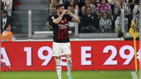 Serie A: Olivier Giroud seals win at Juve and Champions League spot for AC Milan