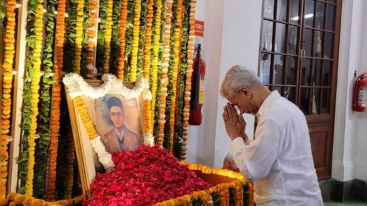 EAM Jaishankar pays tribute to Veer Savarkar on birth anniversary