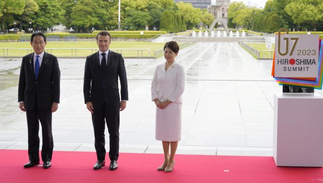 G7 Summit: France, Japan vow to strengthen ties, develop 'exceptional partnership' G7 Summit: France, Japan vow to strengthen ties, develop 'exceptional partnership'