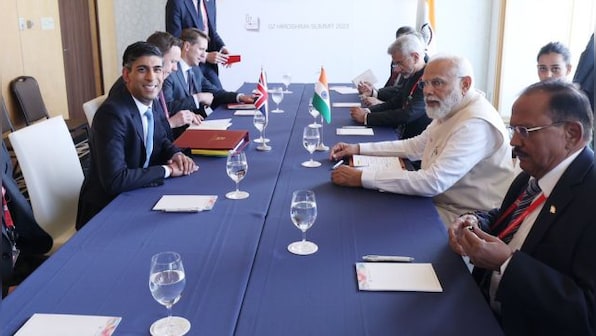 G7 Summit Pm Modi Holds Bilateral Talks With Uk S Rishi Sunak Firstpost