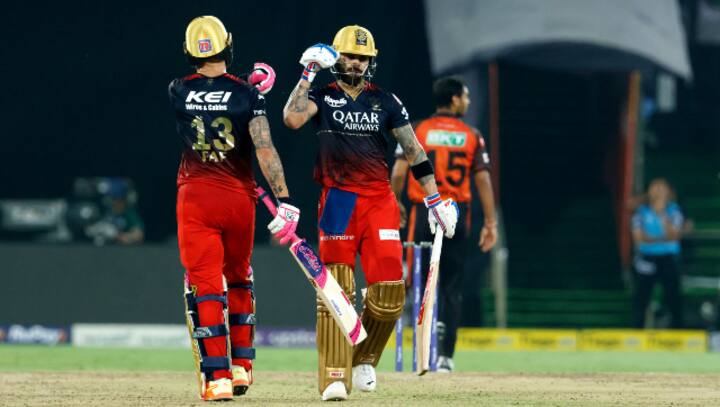 IPL 2023: Kohli, du Plessis guide RCB to eight-wicket win over SRH