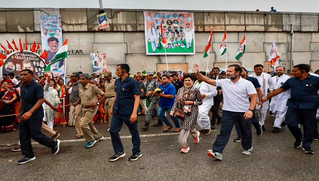 Walk to Victory: How Rahul Gandhi's Bharat Jodo Yatra paved way for Congress win in Karnataka Walk to Victory: How Rahul Gandhi's Bharat Jodo Yatra paved way for Congress win in Karnataka