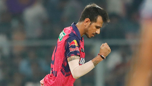 RR's Yuzvendra Chahal breaks Dwayne Bravo's all-time record during 4/25 against KKR in Kolkata RR's Yuzvendra Chahal breaks Dwayne Bravo's all-time record during 4/25 against KKR in Kolkata
