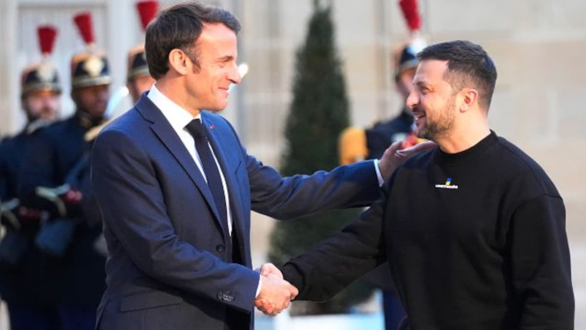 France pledges more military aid for Ukraine after Zelenskyy makes surprise Paris visit to meet Macron