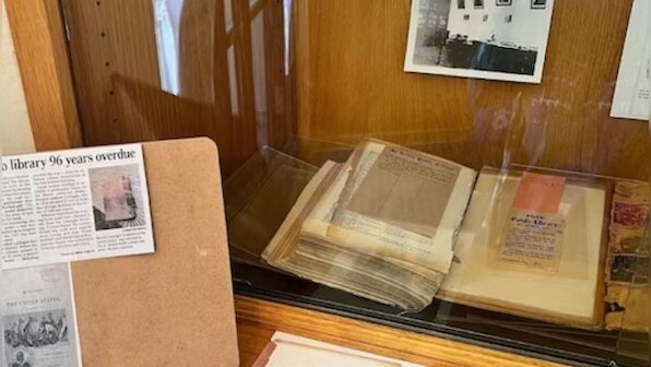 ‘Never too late’: Long-lost book makes its way back to US library after 96 years