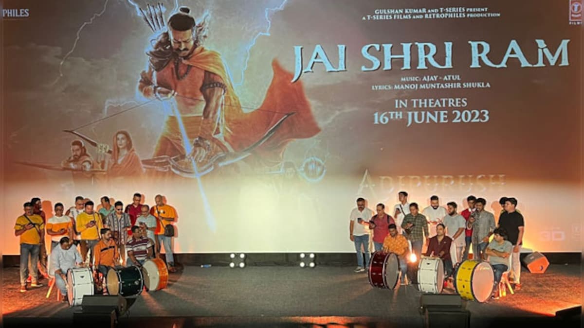 Experience the divine aura of Prabhu Shri Ram as team Adipurush launches the full version of the track Jai Shri Ram