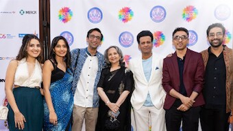 Sharmila Tagore, Manoj Bajpayee and 'Gulmohar' team grace the red carpet of New York Indian Film Festival