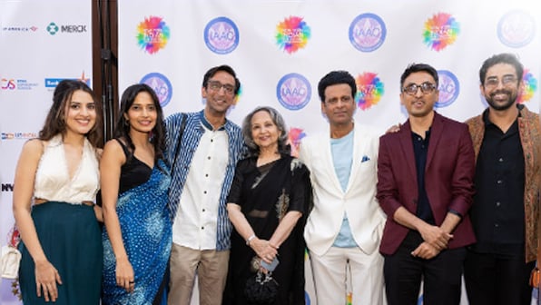 Sharmila Tagore, Manoj Bajpayee and 'Gulmohar' team grace the red carpet of New York Indian Film Festival