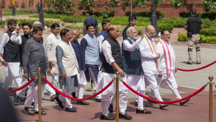 Modi leads MPs to new Parliament building: How is it different from the old one?