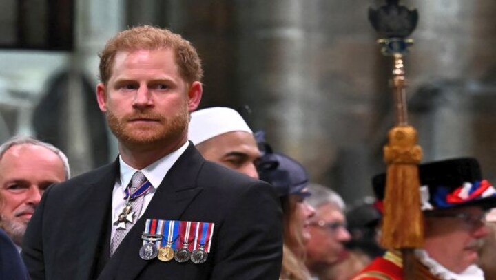 Why did Prince Harry jet out of London shortly after King Charles’ coronation?
