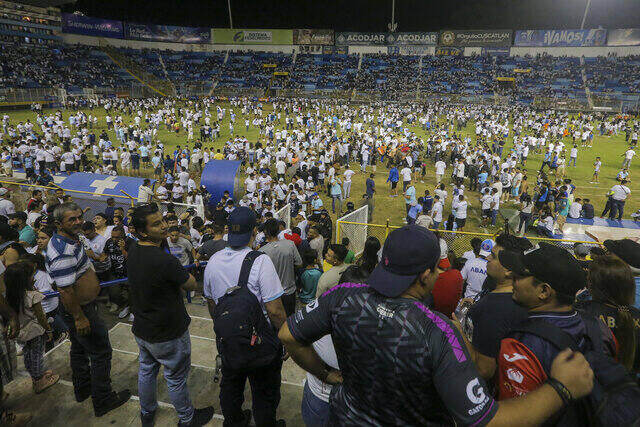 El Salvador soccer stadium stampede kills 12 El Salvador soccer stadium stampede kills 12