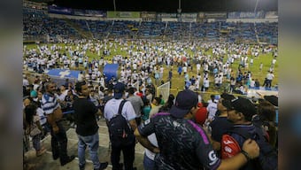 El Salvador soccer stadium stampede kills 12