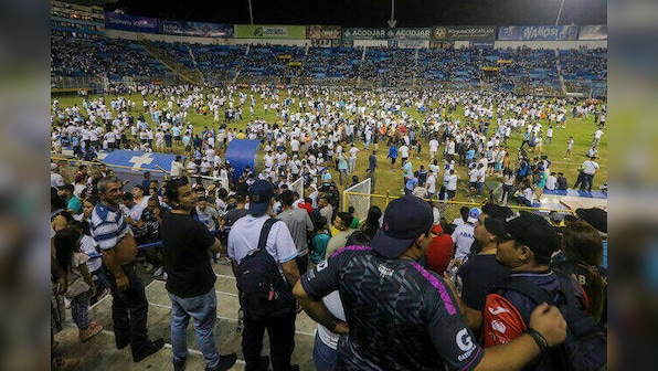 El Salvador soccer stadium stampede kills 12