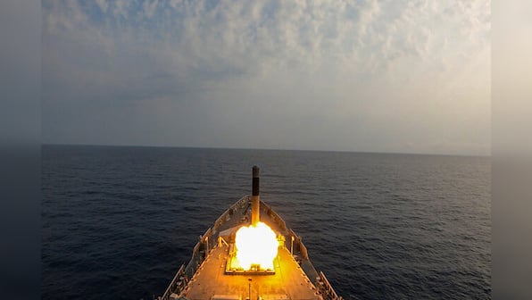 'Successfully hit bull's eye': Indian Navy test fires BrahMos supersonic missile from INS Mormugao
